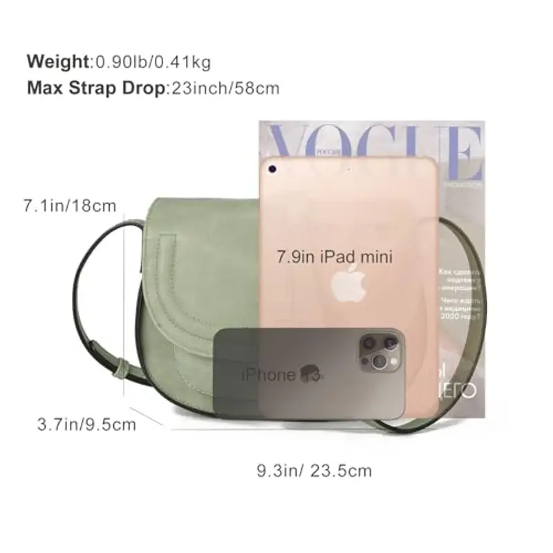 AFKOMST Borsa a tracolla Donna Verde 2144513 miniatura 2