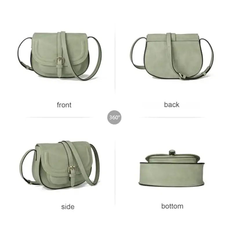 AFKOMST Borsa a tracolla Donna Verde 2144513 miniatura 3