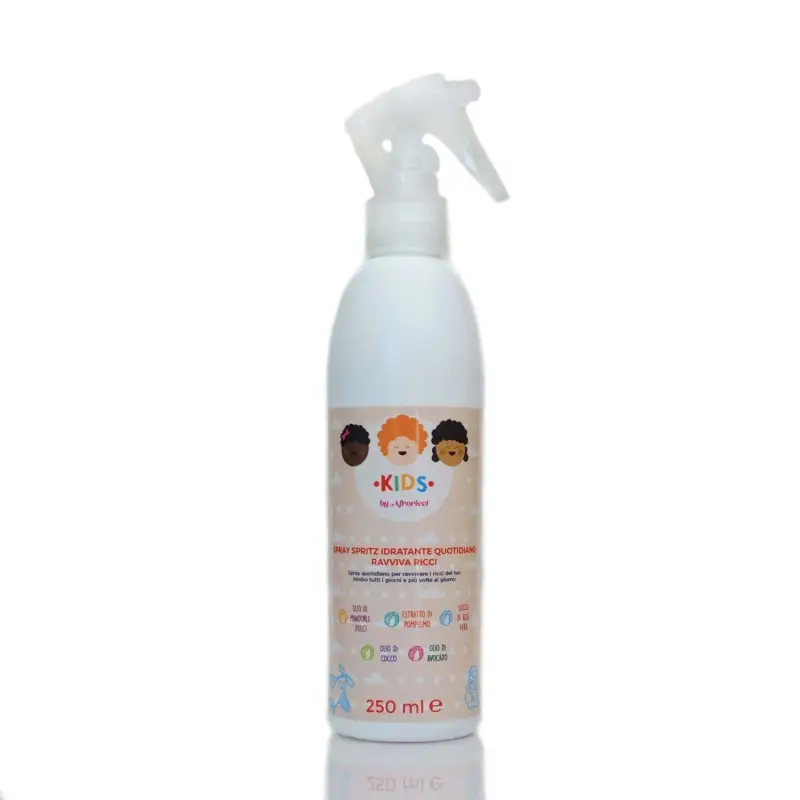 Kids Spray Spritz Idratante Quotidiano Ravviva Ricci - Styling e trattamento capelli,Mamma e bebè