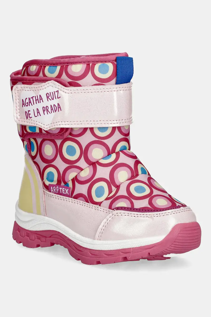 stivali da neve bambini Rosa