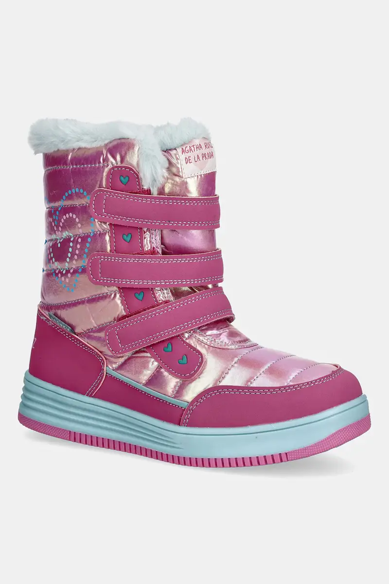 stivali da neve bambini Rosa