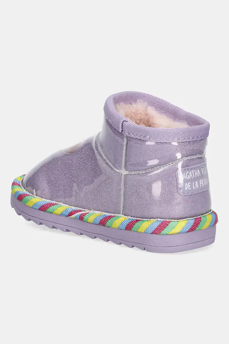 stivali da neve bambini Violetto miniatura 3