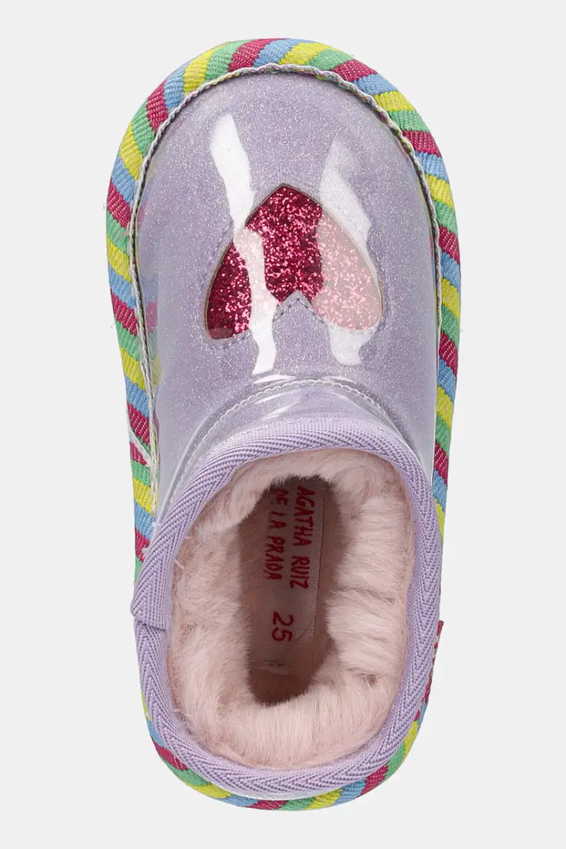 stivali da neve bambini Violetto miniatura 4