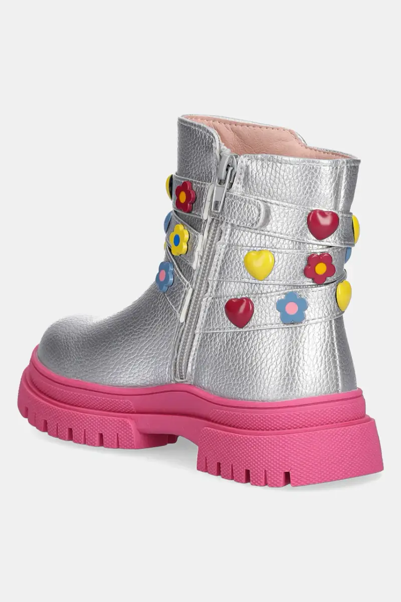 stivali per bambini colore argento 251968 miniatura 3