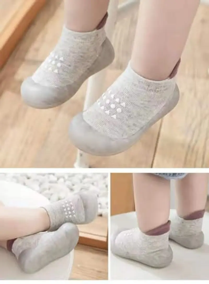 Aggroot Pantofole Bambino Grigio 1960970 miniatura 2