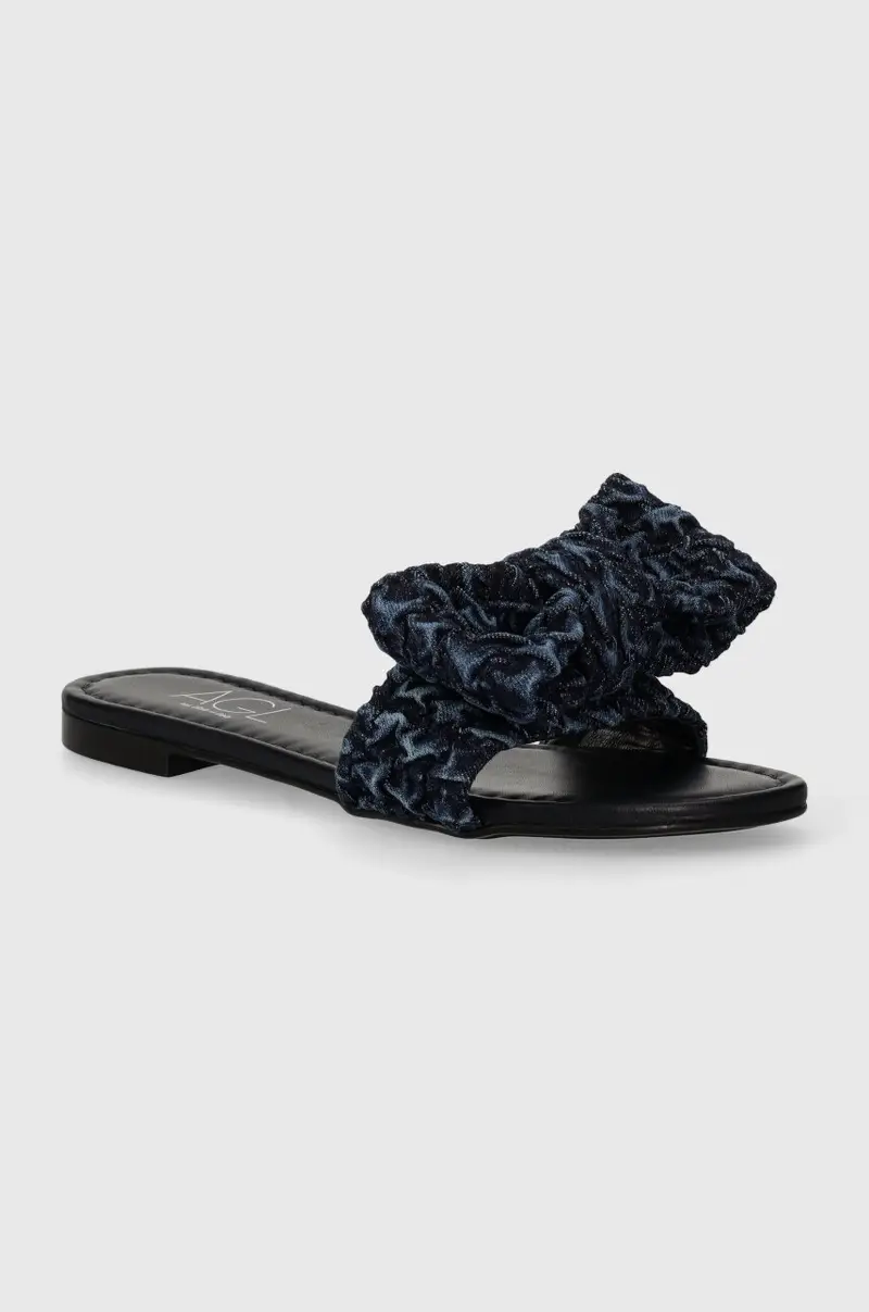 ciabatte slide Summer Goffre donna colore blu navy D656076PHK7670A976