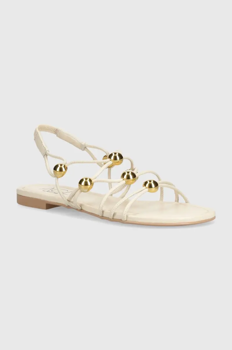 sandali in pelle SUMMER donna colore beige D656081PHSOFTY0119