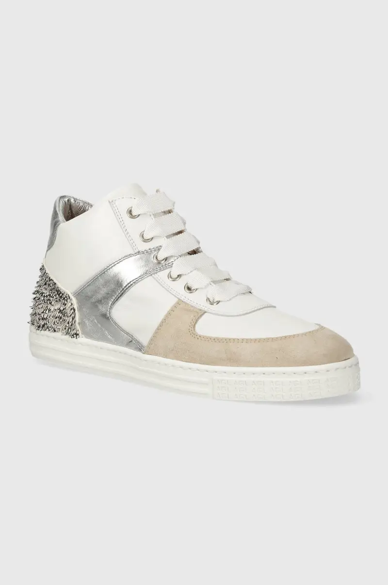 sneakers in pelle ILENIA colore bianco D936132PGKT096G226