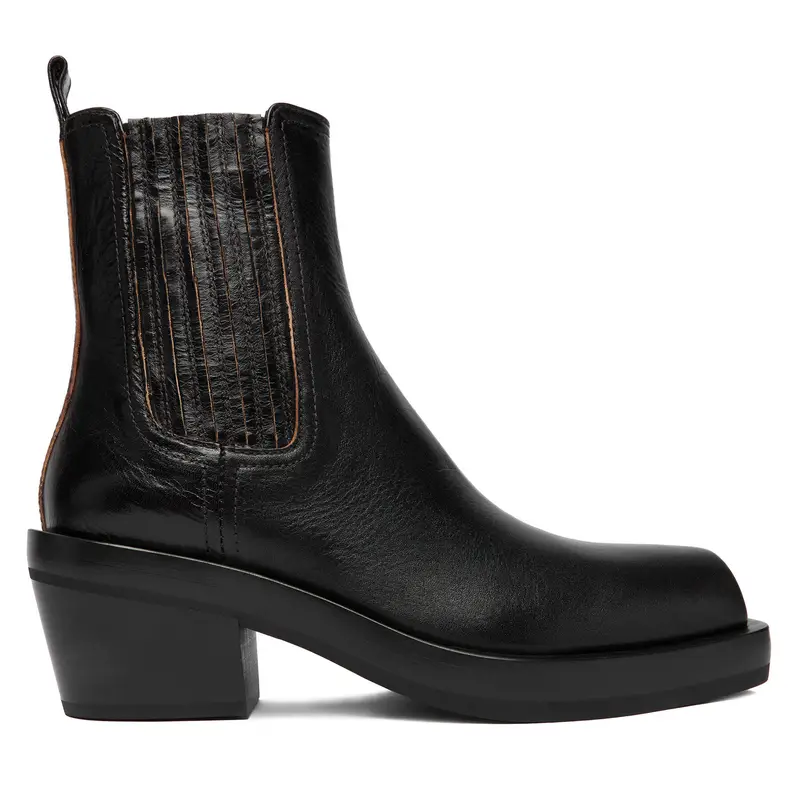 Stivaletti AGL D775508PGAMAZZ0000 Nero