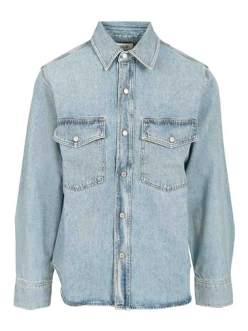 Camicia rafe Azzurro