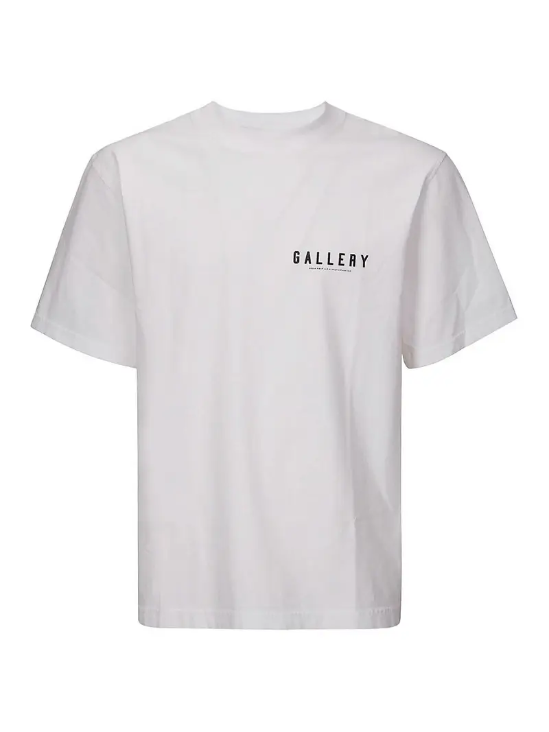 Collo a lupetto a maniche cort Bianco