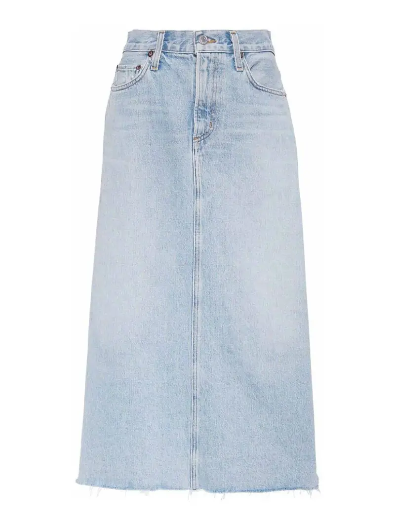 Gonna Longuette Lavaggio Medio