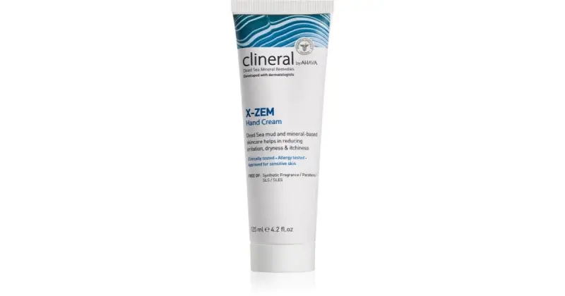 Clineral X-Zem Crema Intensa Mani Contro Irritazioni E Prurito 125 Ml