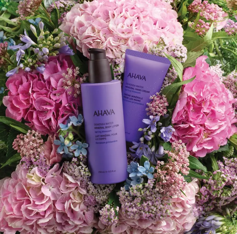 Deadsea Water Mineral Hand Cream Spring Blossom - Crema mani miniatura 4