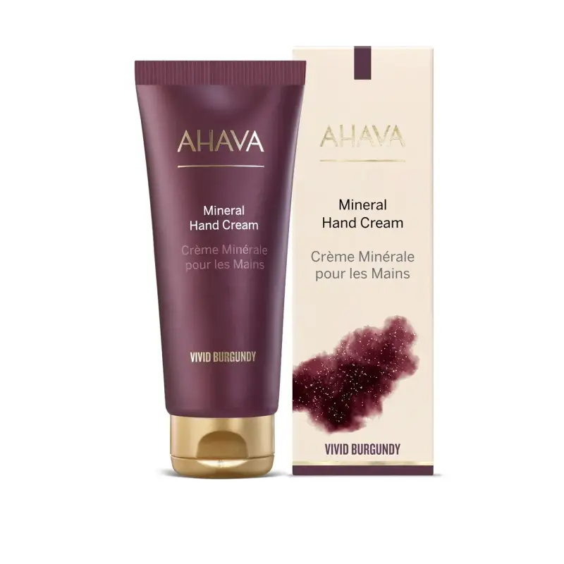 Deadsea Water Vivid Burgundy Hand Cream - Crema mani