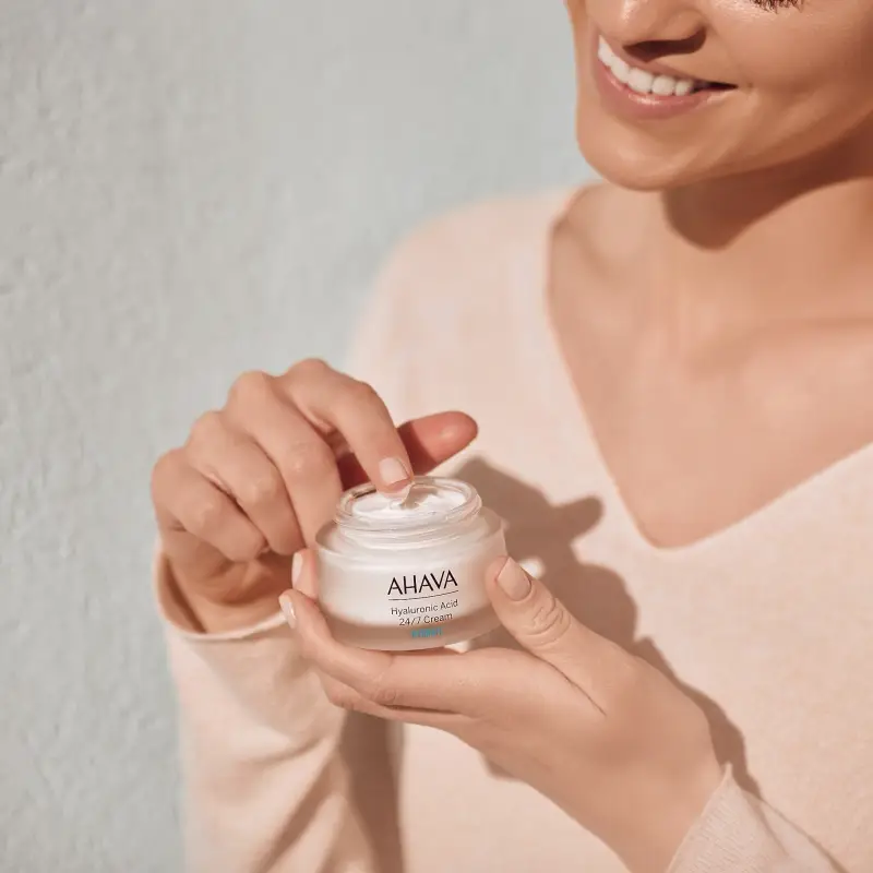 Time to Hydrate Hyaluronic Acid 24/7 Cream - Trattamento antietà pelli mature, Crema antirughe, Crema idratante viso miniatura 5