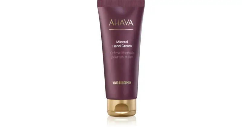 Vivid Burgundy crema idratante mani con minerali del Mar Morto 100 ml