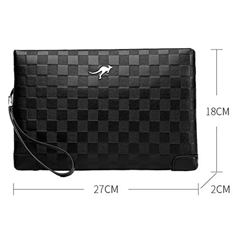 Aideal Borsa a mano Uomo Nero 947836 miniatura 2