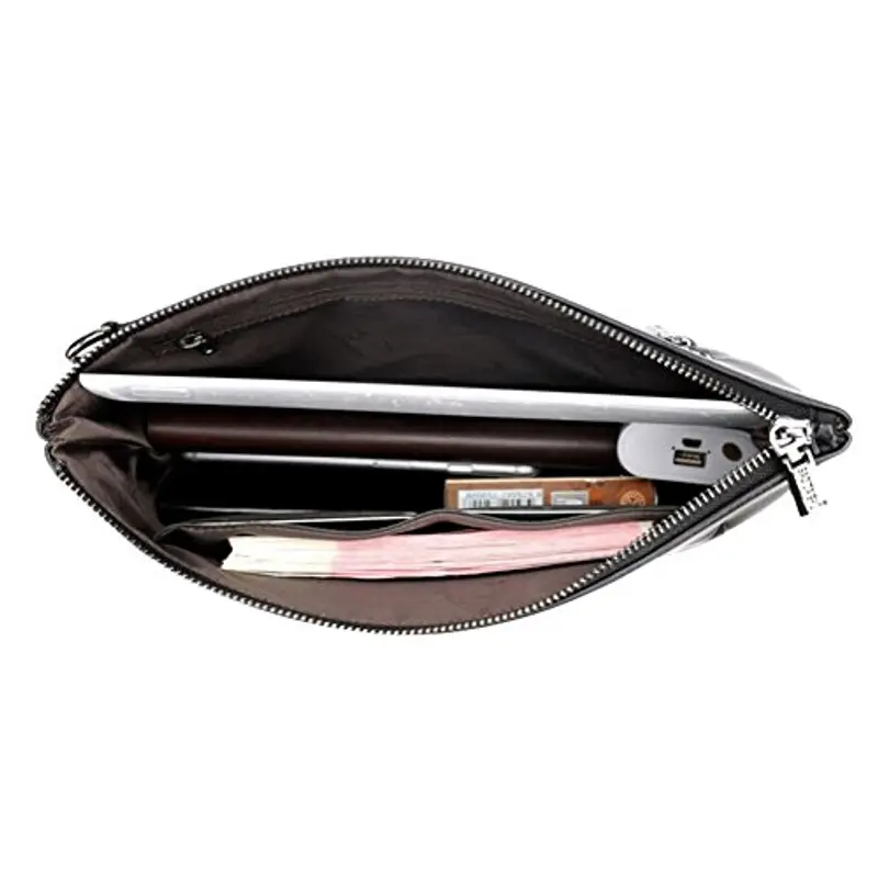 Aideal Portadocumenti Uomo Nero 1602712 miniatura 3