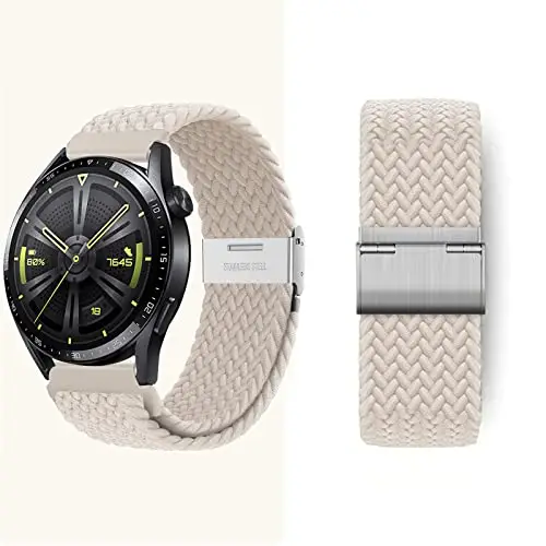 AidorMax Cinturino a Sgancio Rapido 22 mm, Cinturini in Elegante e Confortevole Elastico Traspirante con Fibbia miniatura 2