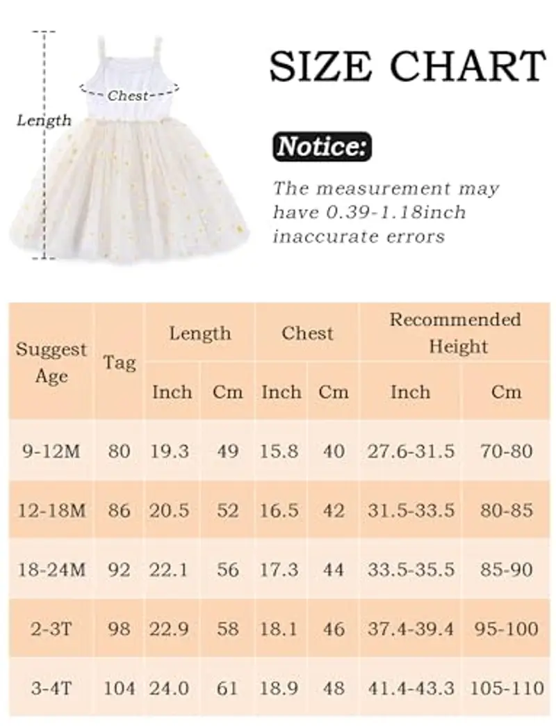 AIEOE Abiti Tutu Neonate Senza Maniche con Fodera Principessa Battesimo Estate Vestito Boho Abiti in Tulle Compleanno per 2-3 Anni Bianco miniatura 3