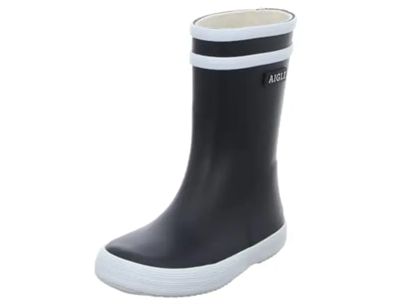 Aigle Baby Flac, Stivali, Unisex - Bambini e ragazzi, Blu (Marine/White 1), 19 EU