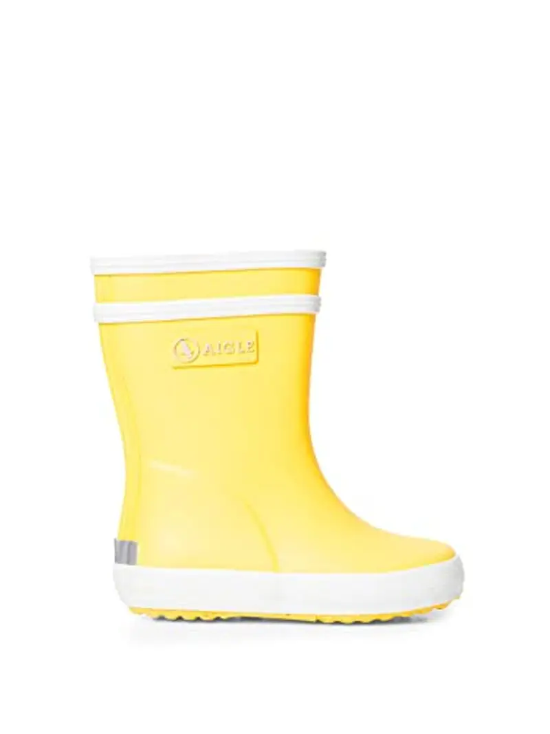 Aigle Baby Flac, Stivali, Unisex - Bambini e ragazzi, Giallo (Jaune New), 19 EU