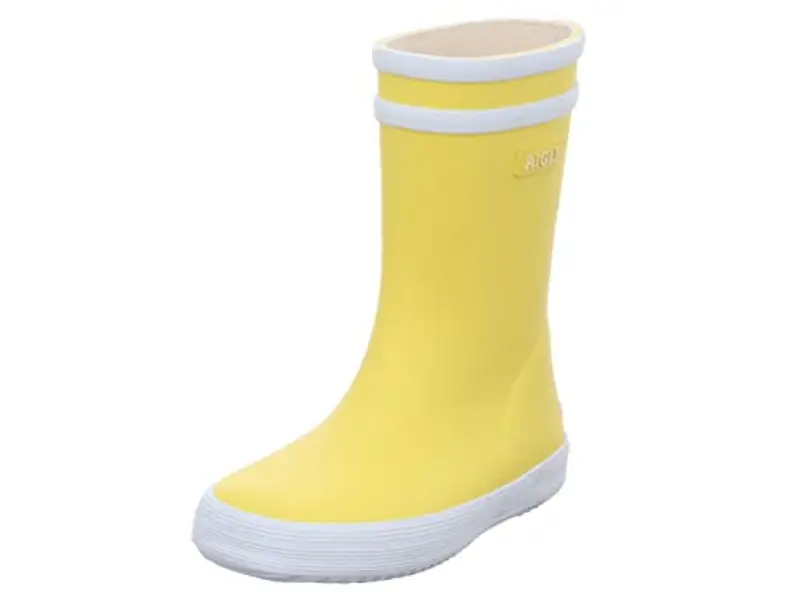 Aigle Baby Flac, Stivali, Unisex - Bambini e ragazzi, Giallo (Yellow/White 6), 21 EU