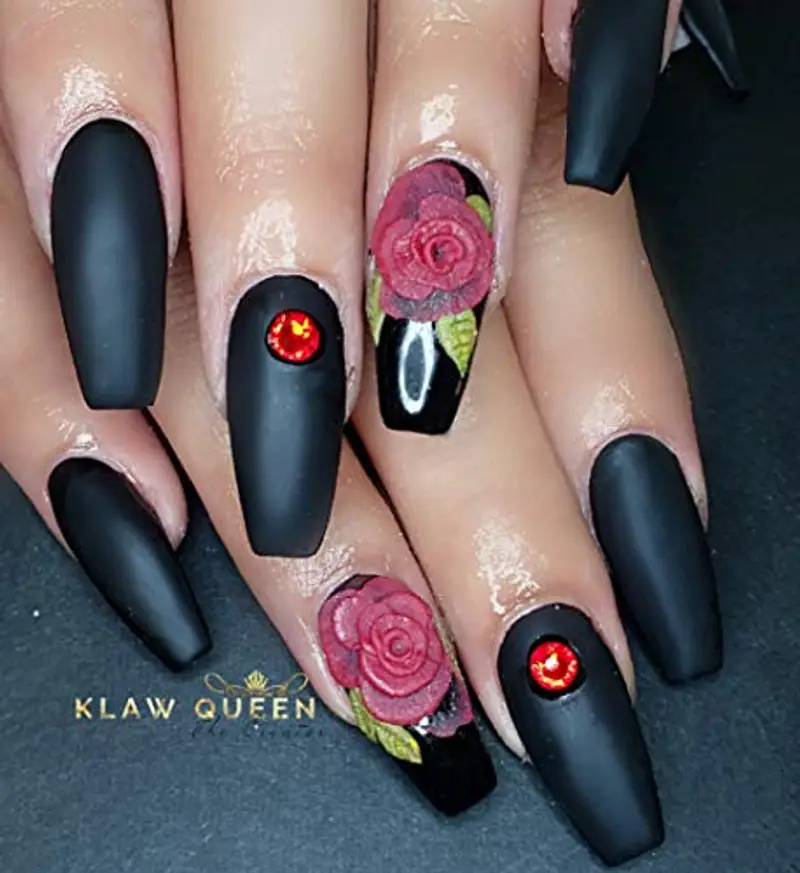 AIMEILI Matt Top Coat Opaco Smalto Semipermente per Manicure Smalti per Unghie in Gel Soak Off UV LED 10ml miniatura 3