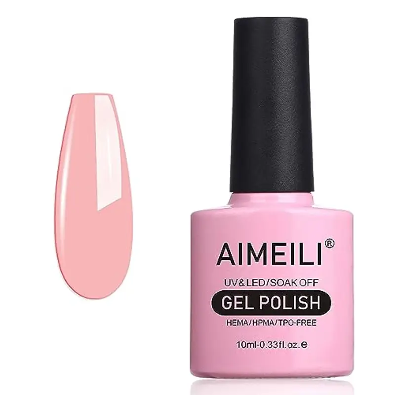AIMEILI Smalto Semipermente per Unghie in Gel UV LED Smalti per Unghie Colori per Manicure - Peachy (041) 10ml
