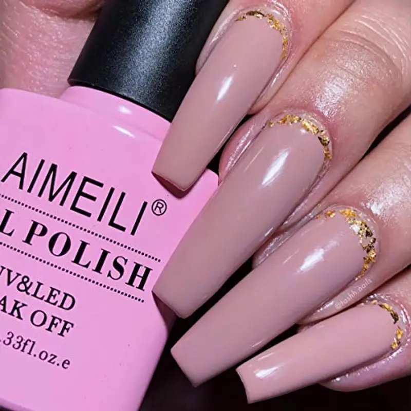 AIMEILI Soak Off UV LED Smalti in Gel Smalto Semipermanente - Eur So Chic (032) 10ml miniatura 3