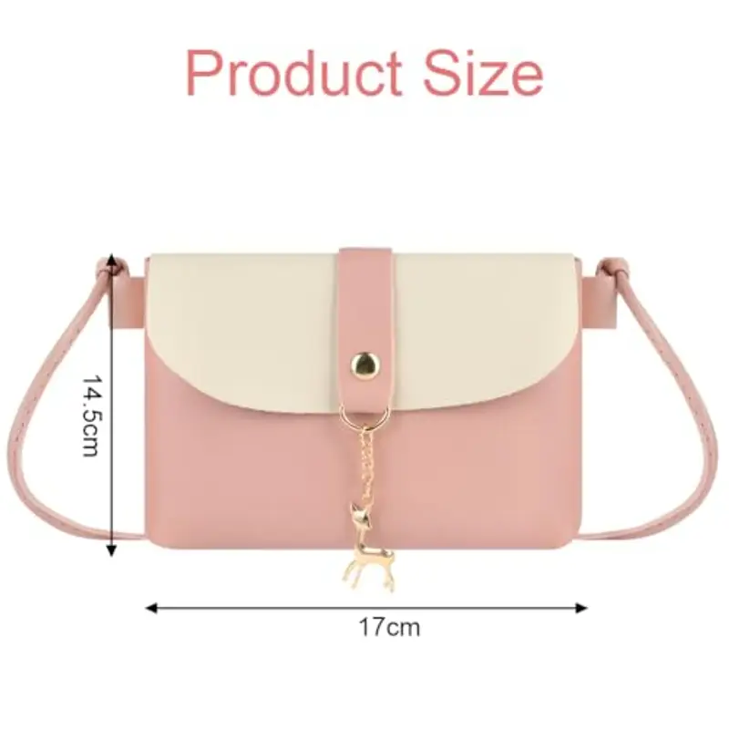 Ainiv Borsa a tracolla Ragazza Rosa 1277802 miniatura 2