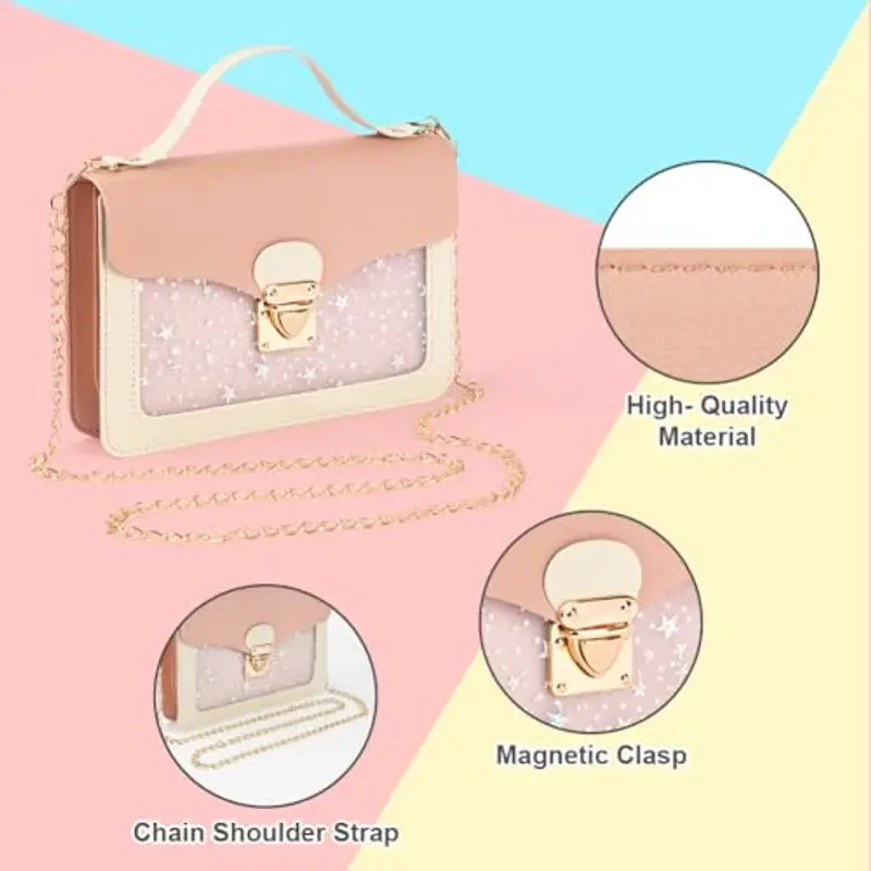 Ainiv Borsa messenger Ragazza Rosa 1545927 miniatura 3