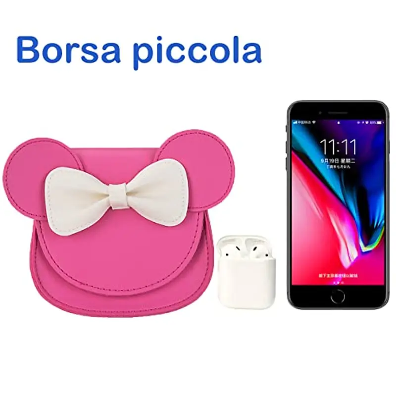 AioTio Borsa a tracolla Bambina Viola 2270251 miniatura 2