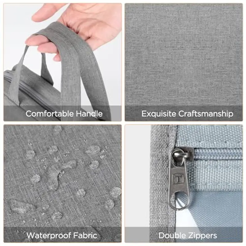 AiQInu Beauty Case Uomo Grigio 1610995 miniatura 3