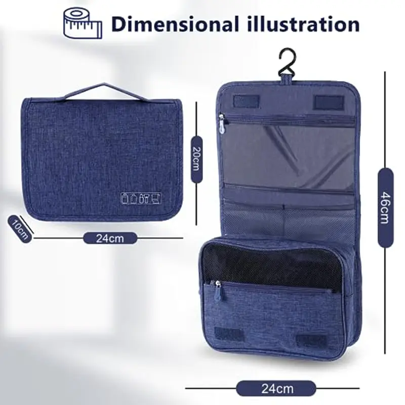 AiQInu Beauty Case Uomo Turchese 1610998 miniatura 3