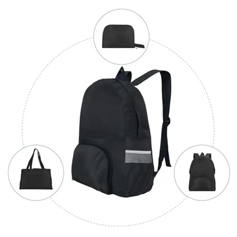 AiQInu Zaino da viaggio Nero 797359 miniatura 2