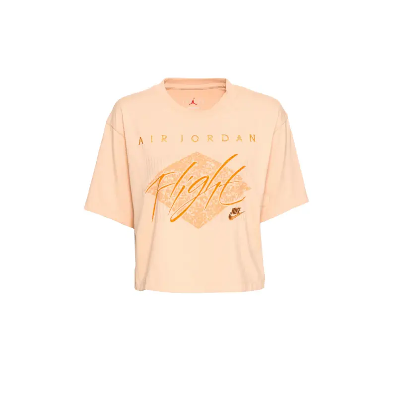 Nike T-Shirt Air Jordan Flight Boxy (DM5182-268) - Bianco Onyx - XS