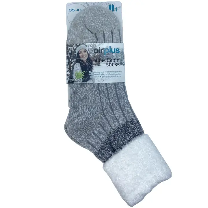 Aloe Cabin Socks - Calze Idratanti - Grigio sfumato
