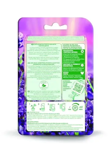 Airwick Kit Diffusore Elettrico di Oli Essenziali: 1 Diffusore completo gadget, 1 Ricarica alla Fragranza Lavanda, 19ml miniatura 2