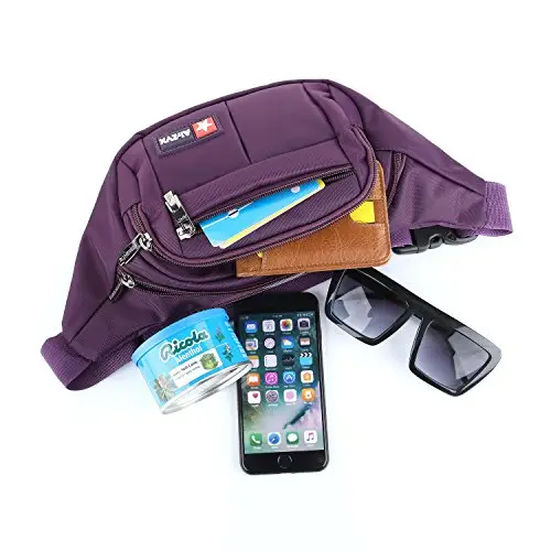 AirZyx Marsupio Uomo Viola 3519182 miniatura 3