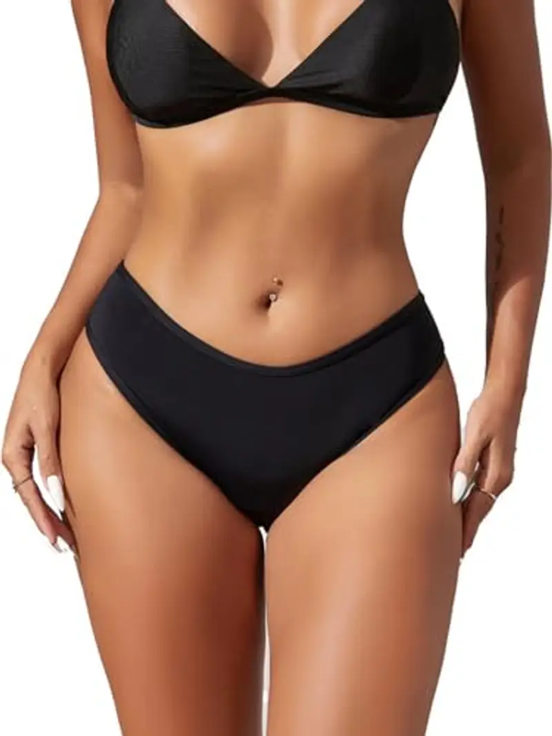 Aiseyi Costume da bagno per il nuoto da donna, costume da bagno a 4 strati, a prova di perdite, a prova di perdite miniatura 2