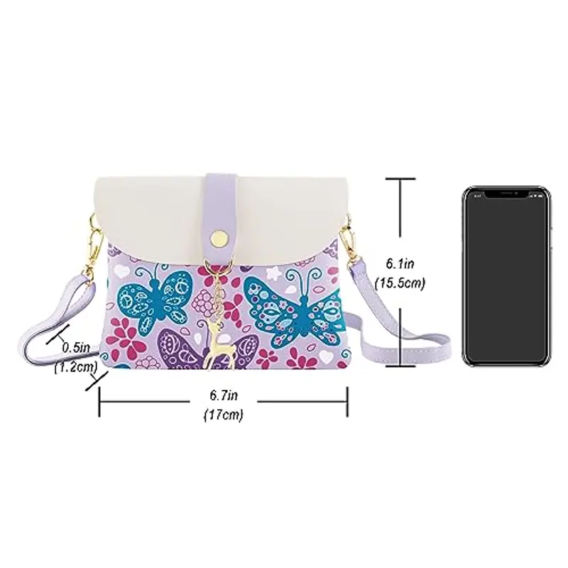 AISPARKY Borsa a tracolla Viola 2296401 miniatura 3