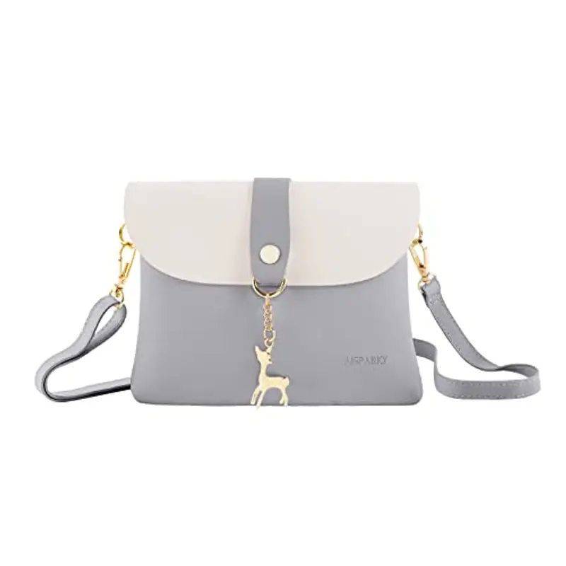 AISPARKY Borsa a tracolla Grigio 2296402