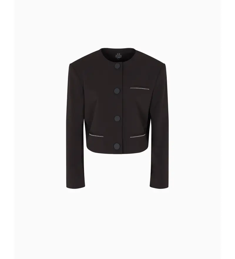 per donna. XW000656AF16145UC001 Giacca nera Semia (XXS), Nero, Casual, Poliestere