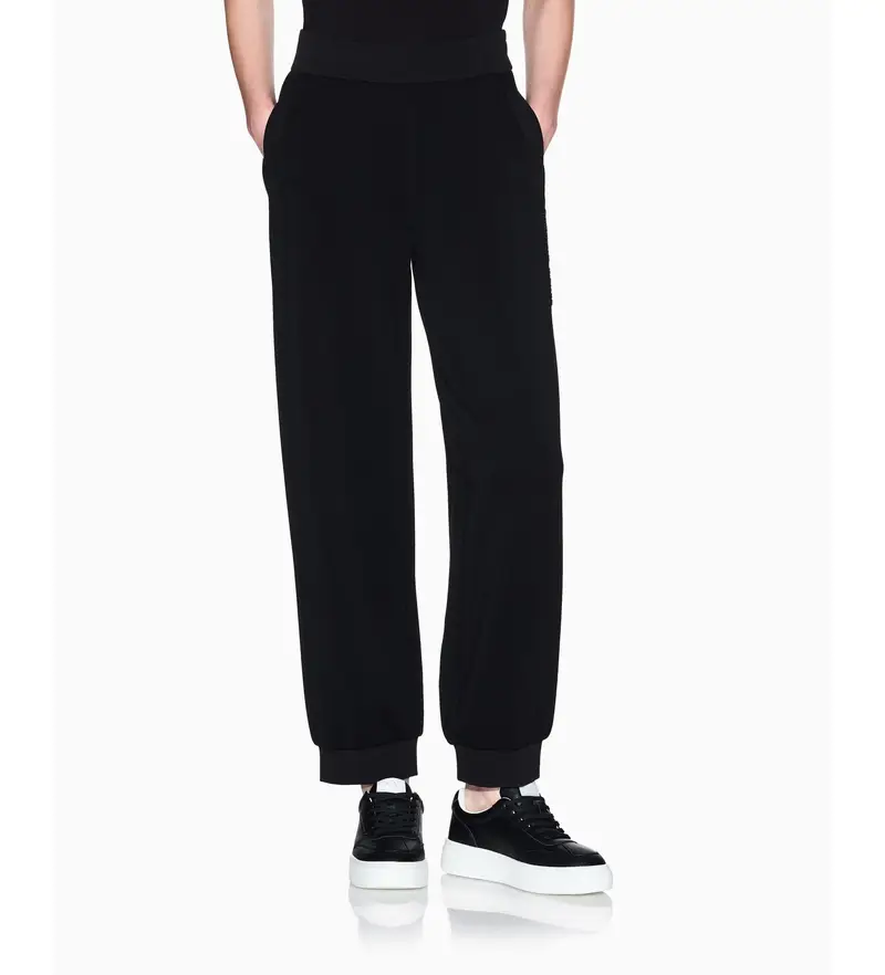 per donna. XW001011AF16111UC001 Pantaloni effetto nero (XS), Casual, Poliamide