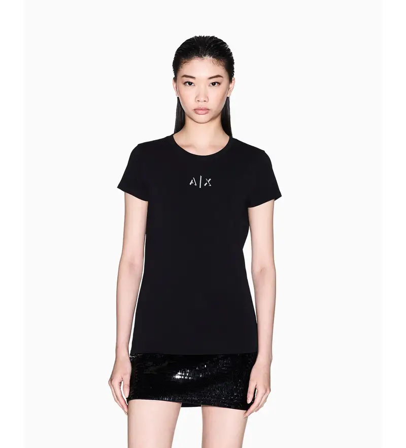 AIX Armani Exchange T-shirt Donna Nero 3111684