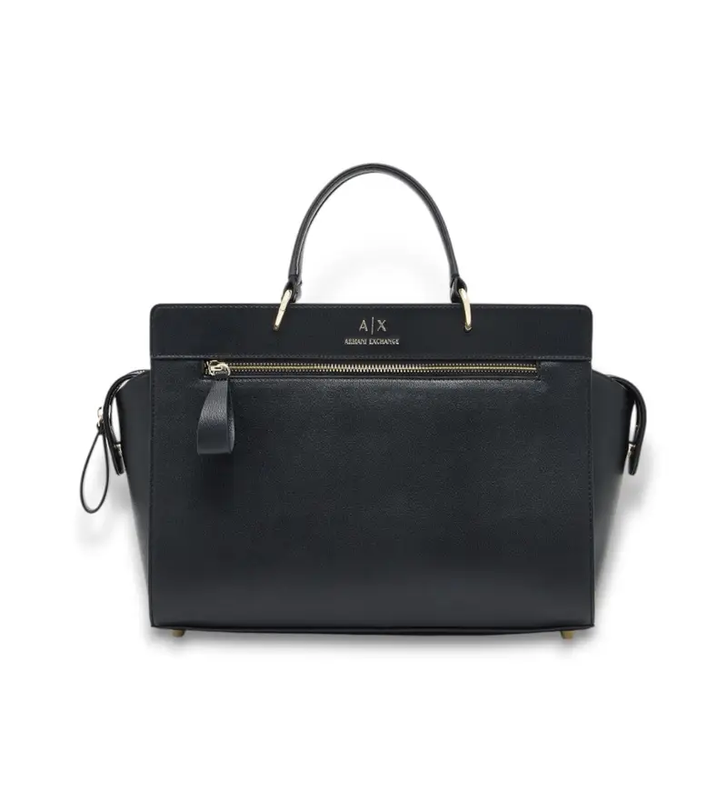 per donna. XW001553AF17117UC001 Borse nere con manico superiore (OSFA), Nero, Casual, Poliestere Pelle