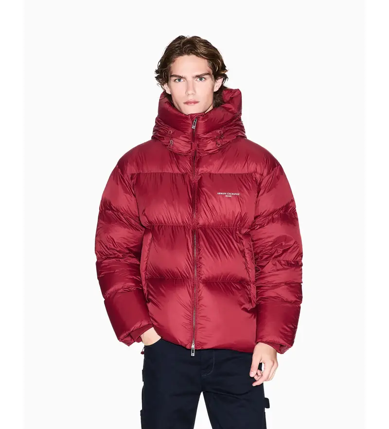 per uomo. XM001115AF16589UA328 Cappotto Red Fusion (S), Rosso, Casual, Poliestere