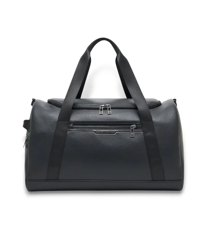 per uomo. XM001999AF17205MC105 Borsa in tela realizzata in materiale rivestito nero (OSFA), Casual